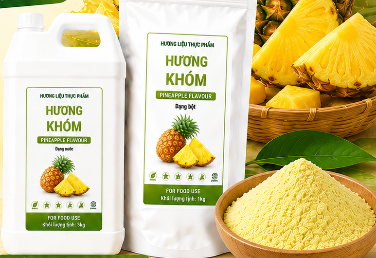HƯƠNG KHÓM – PINEAPPLE FLAVOUR