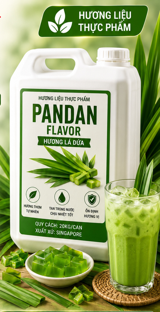 PANDAN FLAVOR – HƯƠNG LÁ DỨA