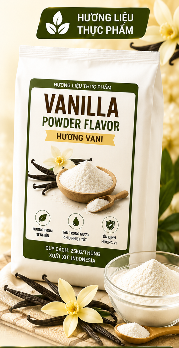 VANILLA POWDER FLAVOR – HƯƠNG VANI