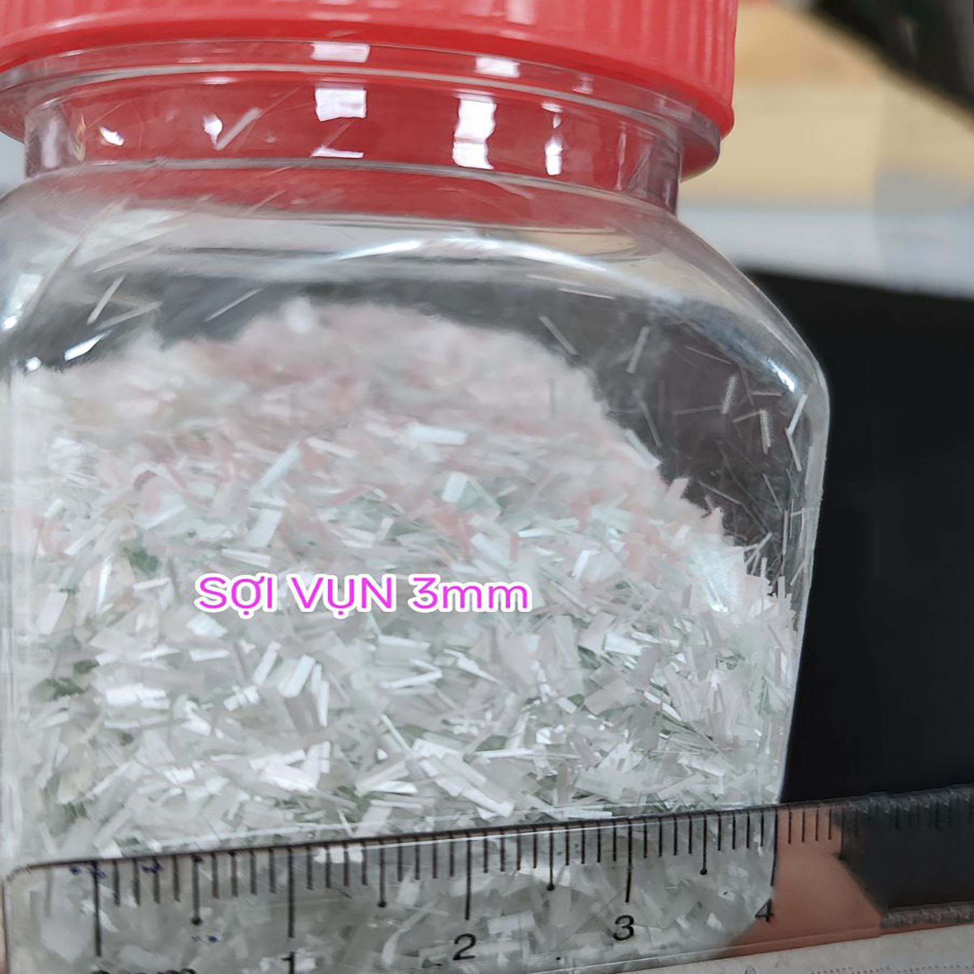 SỢI THỦY TINH CẮT NGẮN (SỢI VỤN) - Ảnh 3
