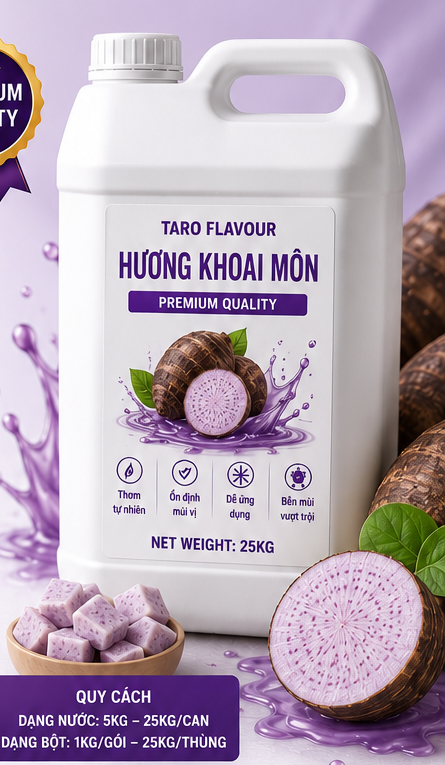 HƯƠNG KHOAI MÔN – TARO FLAVOUR