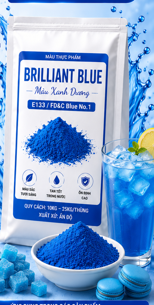 BRILLIANT BLUE – Màu Xanh Dương