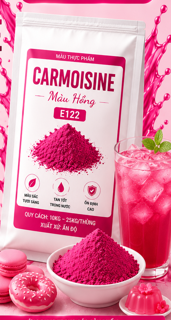 CARMOISINE – Màu Hồng