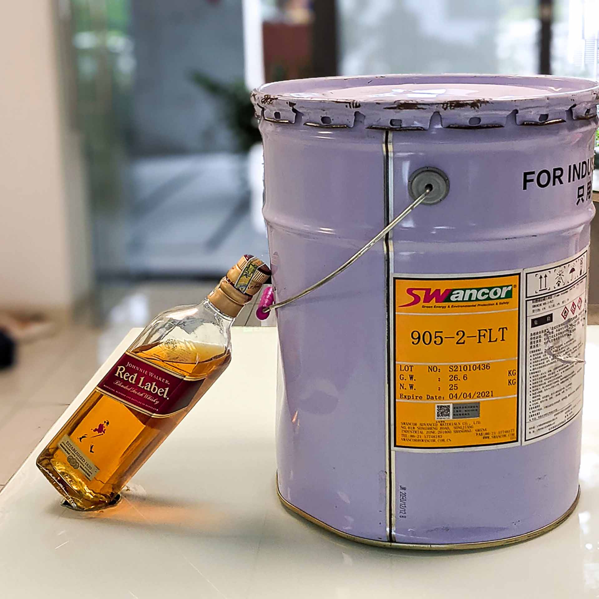 NHỰA VINYL ESTER 905-2-FLT – SWANCOR 905-2-FLT (nhựa chống cháy có chứa sợi mat cắt sẵn bên trong)