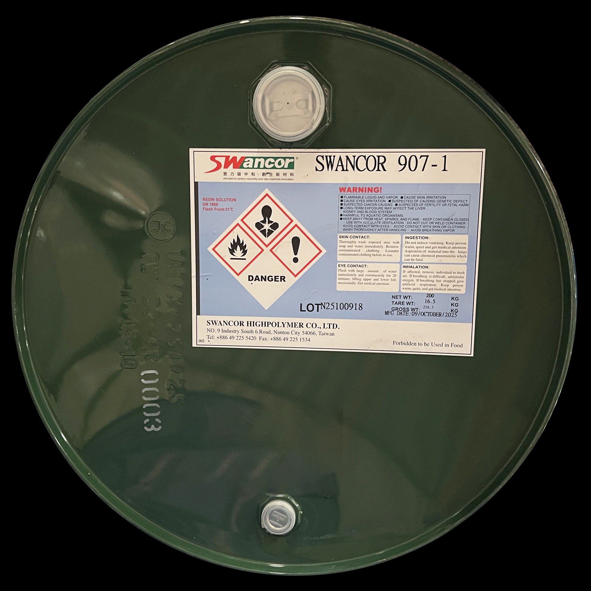NHỰA VINYL ESTER RESIN 907-1 - SWANCOR 907-1 (nhựa kháng hoá chất, bền nhiệt, chống ăn mòn)