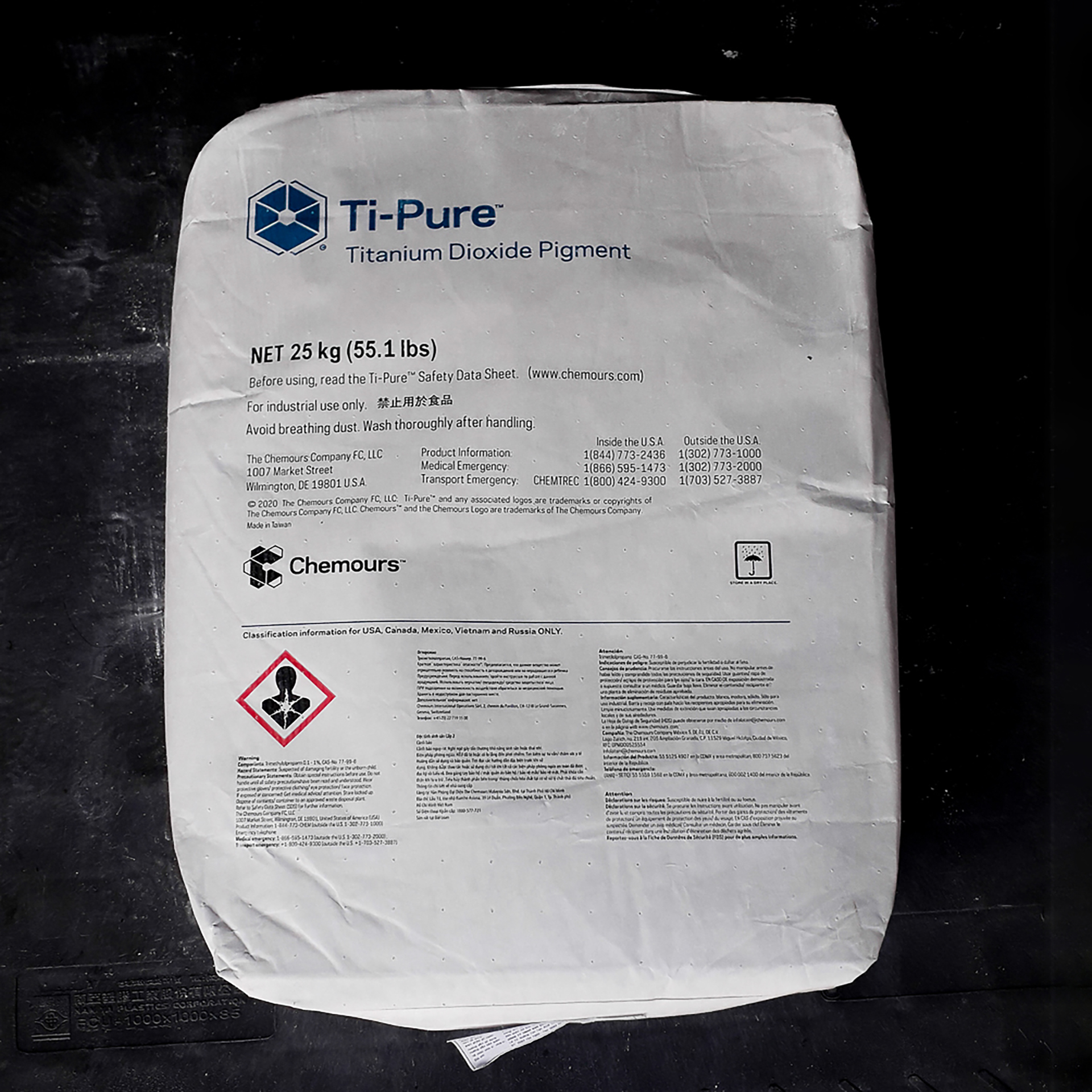 BỘT MÀU TRẮNG - TiO2 - TITAN DIOXIDE-902
